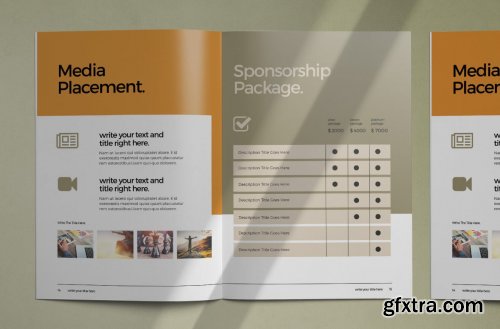 Business Proposal Brochure Layout