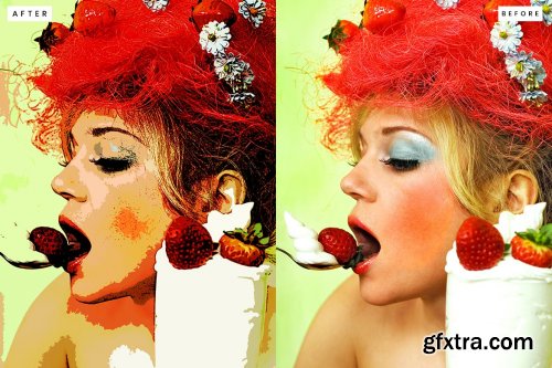 Pop Art Portraits Photoshop Action