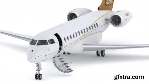 Bombardier Global 6000 3D model