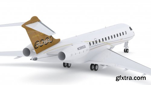 Bombardier Global 6000 3D model