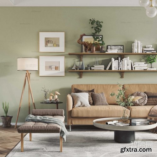 Scandinavian living room 1127379