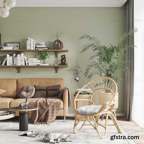 Scandinavian living room 1127379