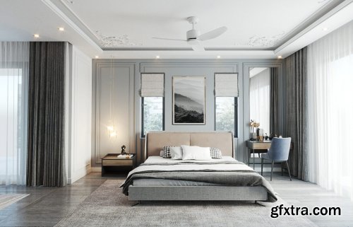 Sketchup BedRoom Interior