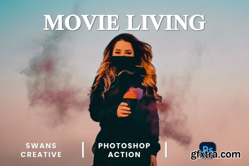 Movie Living Photoshop Action