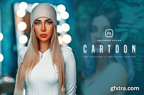 Cartoon Photoshop Action