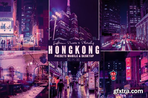 Hongkong Photoshop Action & Lightrom Presets