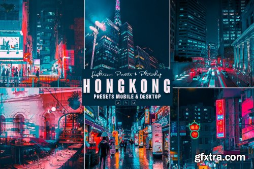 Hongkong Photoshop Action & Lightrom Presets