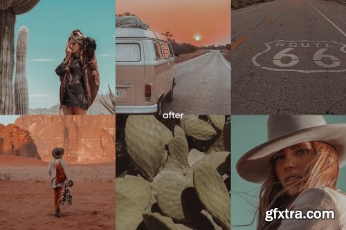 CreativeMarket - 5 ARIZONA LIGHTROOM PRESETS 6497147