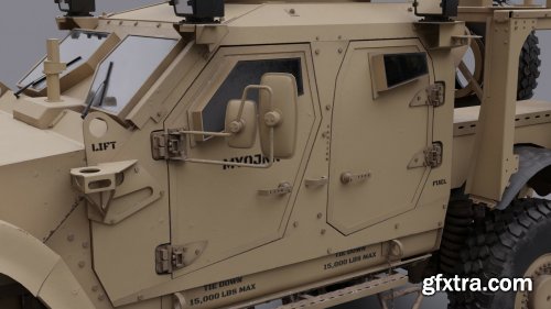 Oshkosh M-ATV MRAP Mine-Resistant Ambush Protected US AMRMY