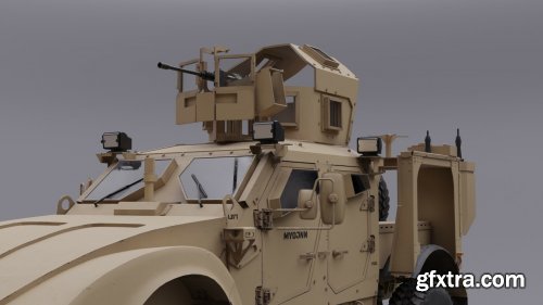 Oshkosh M-ATV MRAP Mine-Resistant Ambush Protected US AMRMY