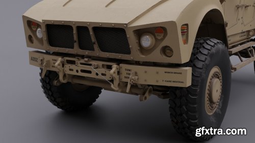 Oshkosh M-ATV MRAP Mine-Resistant Ambush Protected US AMRMY