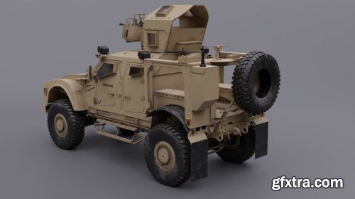 Oshkosh M-ATV MRAP Mine-Resistant Ambush Protected US AMRMY