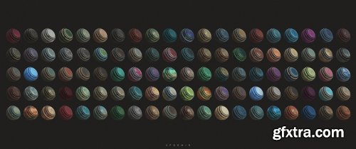 Artstation - 100 Smart Material Bundle + Tutorial + Unique Materials