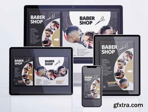  Modern Barber Shop Branding Design