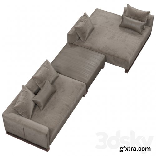 Longhi Fold sofa