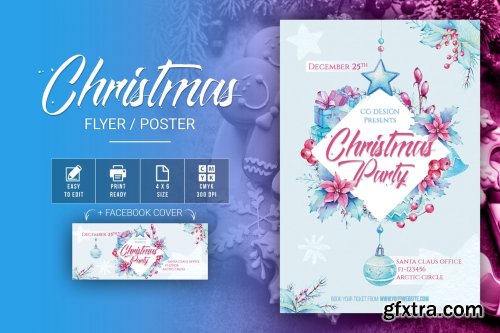 Christmas Flyer – Party Flyer Template