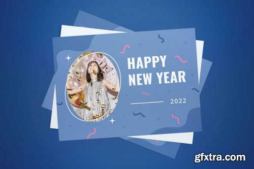 New Year Greeting Card