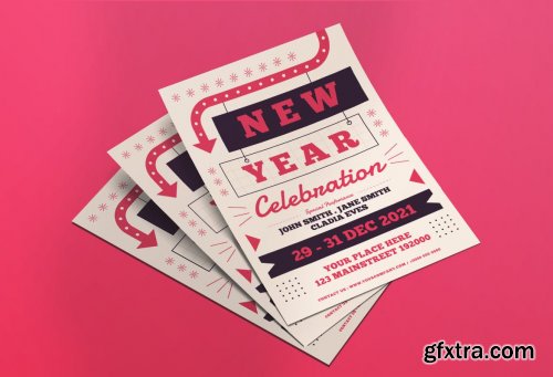 New Year Sale Flyer