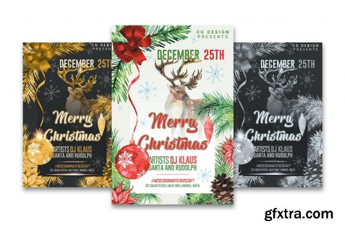 Christmas Flyer – Party Flyer Template 2