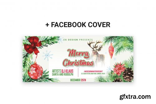 Christmas Flyer – Party Flyer Template 2