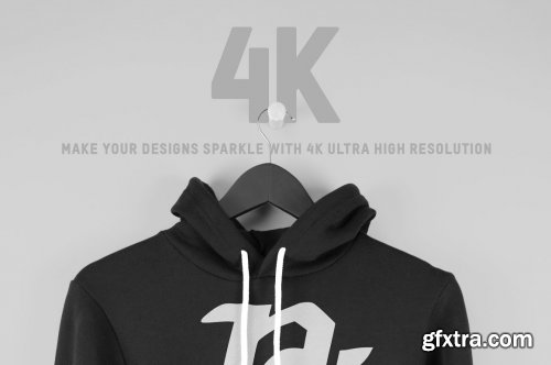 CreativeMarket - Hanging Pullover Hoodie Mockups 3431385