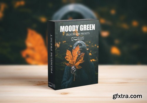 CreativeMarket - Moody Dark Green Lightroom Presets 6285007