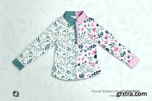 CreativeMarket - Women's Full Sleeve Blouse Mockup 5248494
