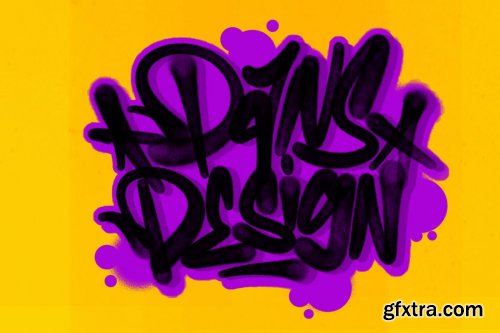 graffiti brush #3