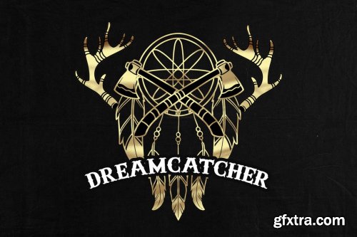 Dream Catchers brush stamp