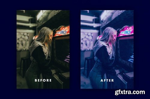 CreativeMarket - Cyberpunk Photo Effect for Posters 6714525