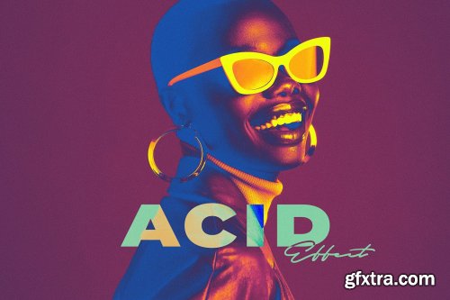 CreativeMarket - Acid Photo Effect 6714533