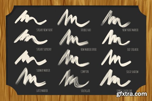  CreativeMarket - Bistro Markers for Procreate 3791833