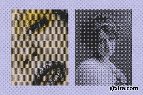 CreativeMarket - Delusio Halftone Photoshop Effect 6618287