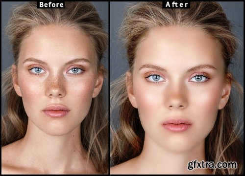 Skin Retouching Photoshop Action