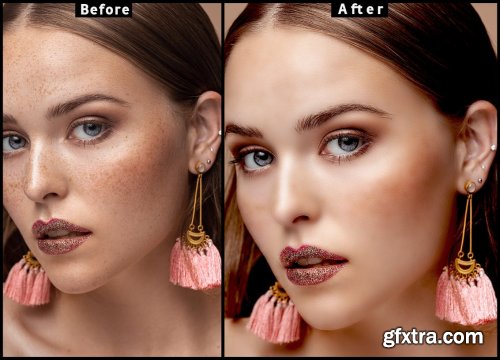 Skin Retouching Photoshop Action