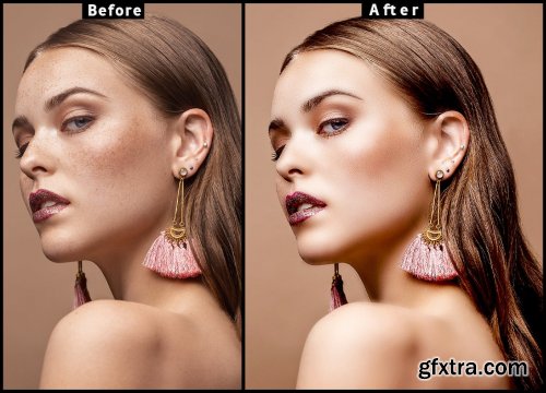 Skin Retouching Photoshop Action