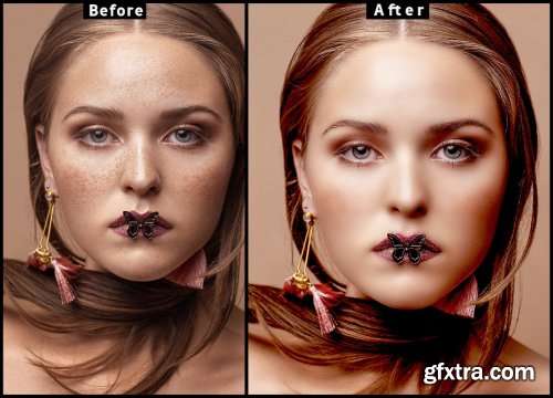 Skin Retouching Photoshop Action