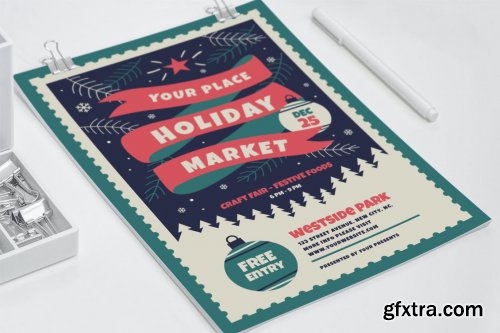 Holiday Market Flyer