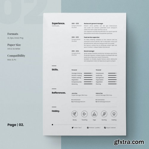 Resume Cv Design