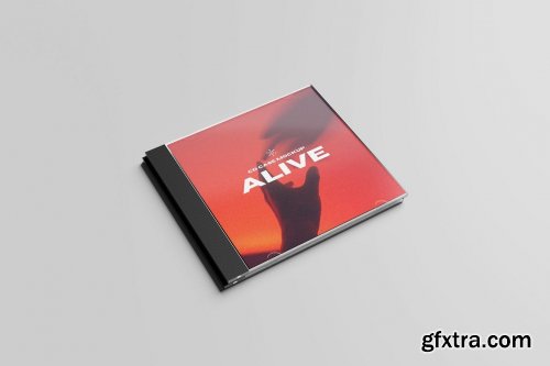 CD Case Mockup