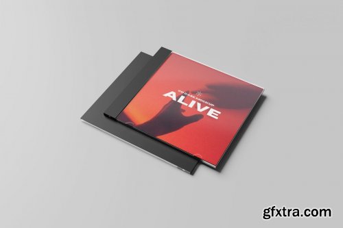 CD Case Mockup