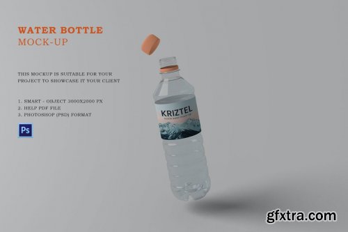 Water Bottle Mockup