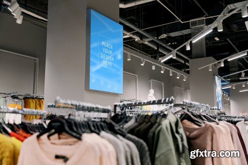 Shopping Brand Store Banner Mock-Up