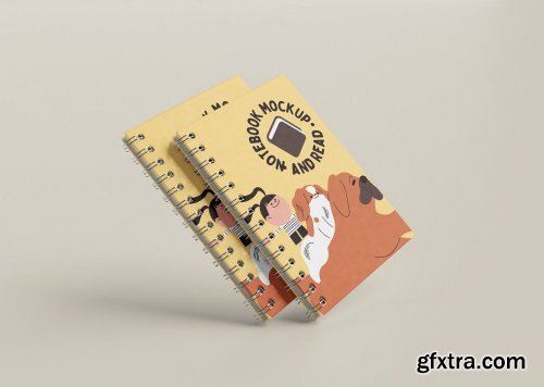 Spiral Notebook Mockup