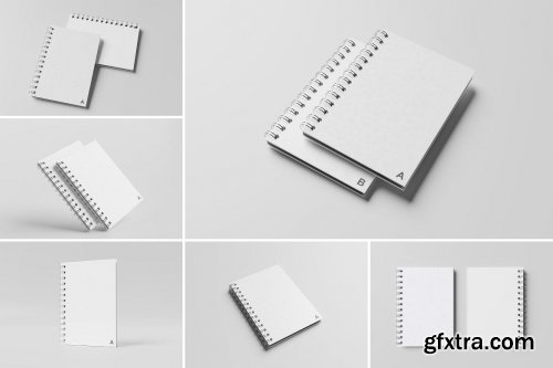 Spiral Notebook Mockup