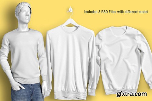 Long Sleeve T-shirt Mockups