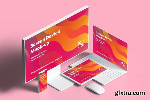 Responsive Screen Device Mockup