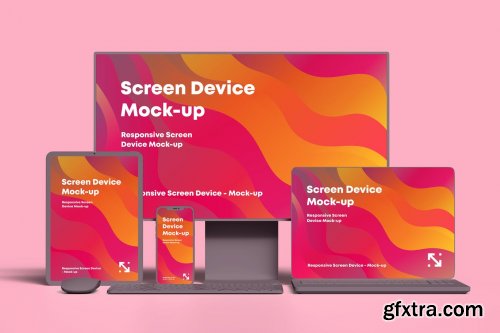 Responsive Screen Device Mockup