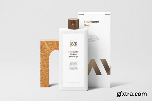 Shampoo Bottle Mockup