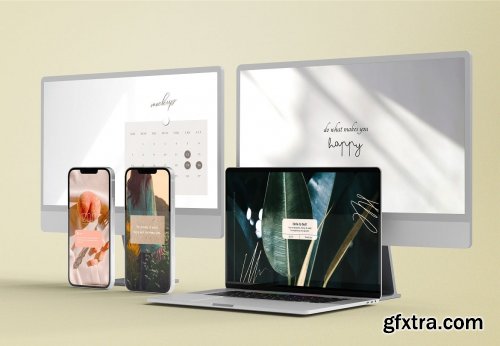 Responsive Screens Mockups Vol2